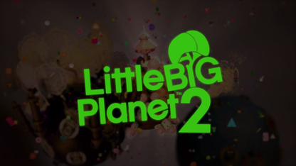 LittleBigPlanet 2 title screen for PlayStation 3 (PS3) video game