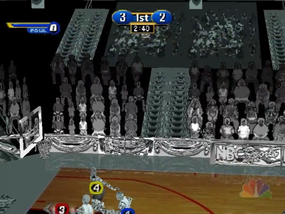 NBA Showtime NBA on NBC gameplay for Nintendo 64 N64 video game