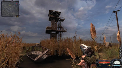 S.T.A.L.K.E.R. Legends of the Zone Trilogy Nintendo Switch inspired design featuring gritty survival first person shooter aesthetic post apocalyptic exclusion zone exploration radiation hazards mutant threats atmospheric sandbox gameplay immersive Eastern European survival horror trilogy presentation gameplay 
