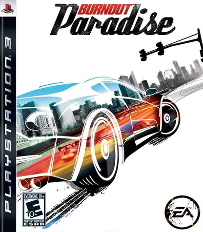 Burnout Paradise cover art for PlayStation 3 (PS3) video game
