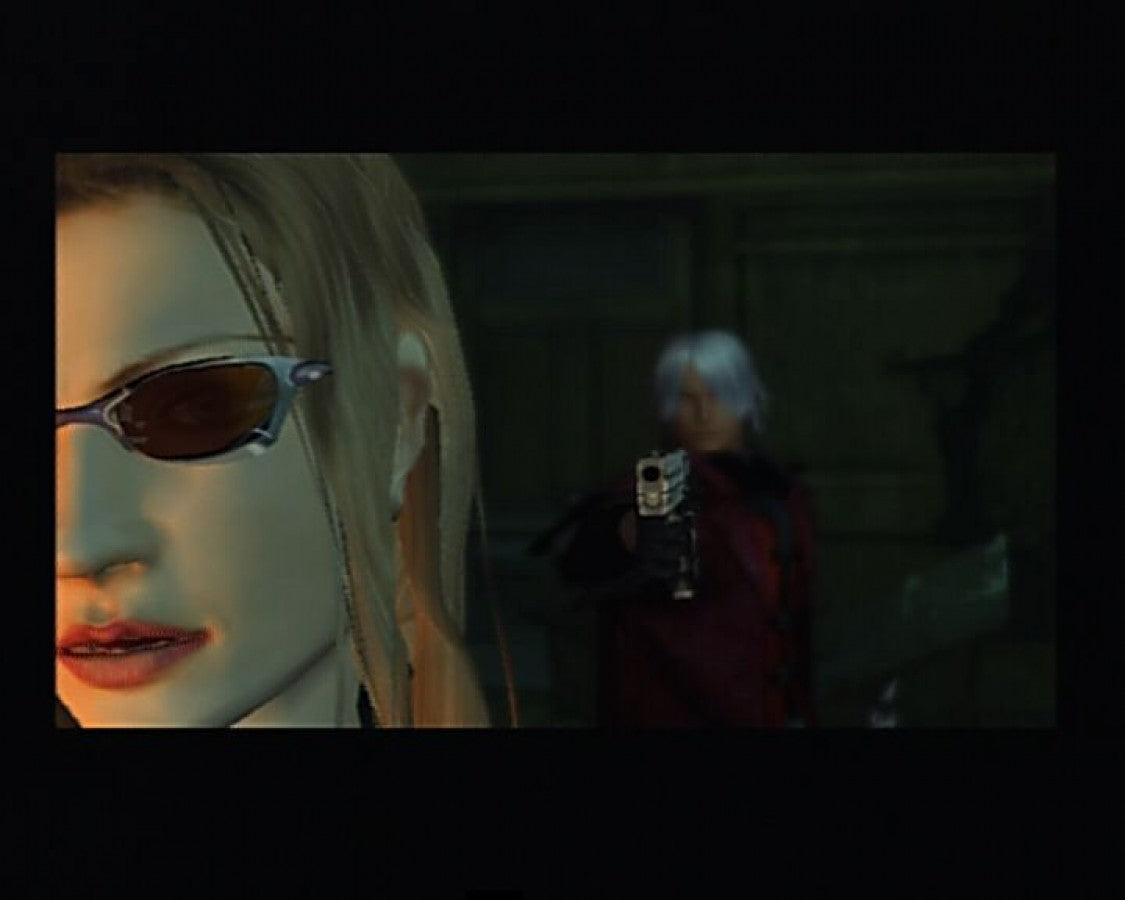 Devil May Cry [Greatest Hits] gameplay for PlayStation 2 (PS2) action-adventure hack-and-slash video game