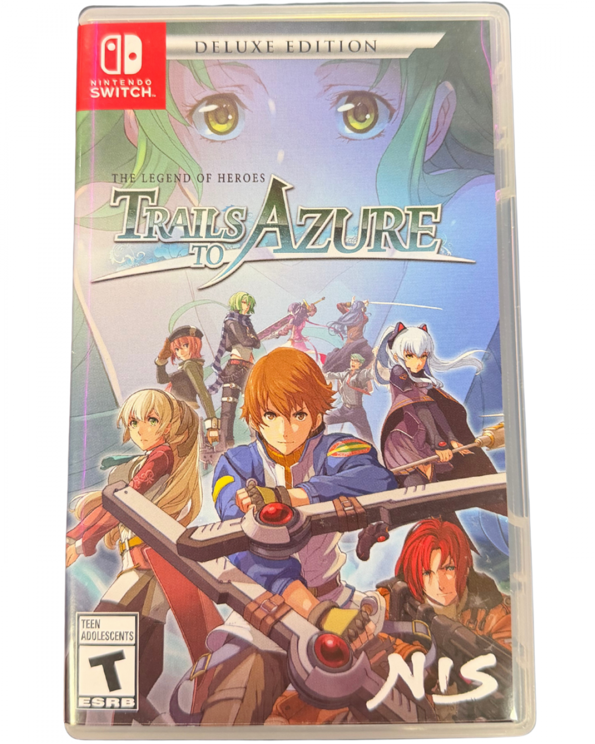 Trails to Azure featuring story driven JRPG gameplay set in the Legend of Heroes universe front cover