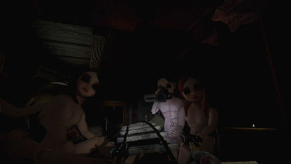 Until Dawn: Rush of Blood – PlayStation 4 (PS4) video game gameplay, VR rail shooter horror experience.