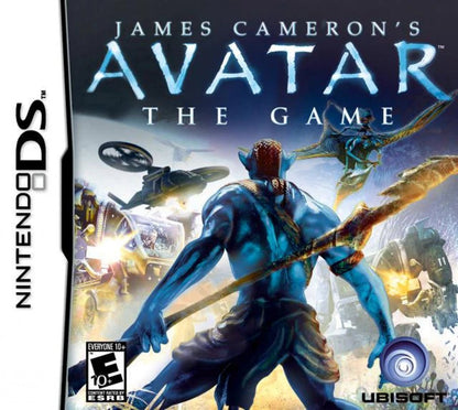 Avatar: The Game cover art for Nintendo DS (DS) action adventure video game