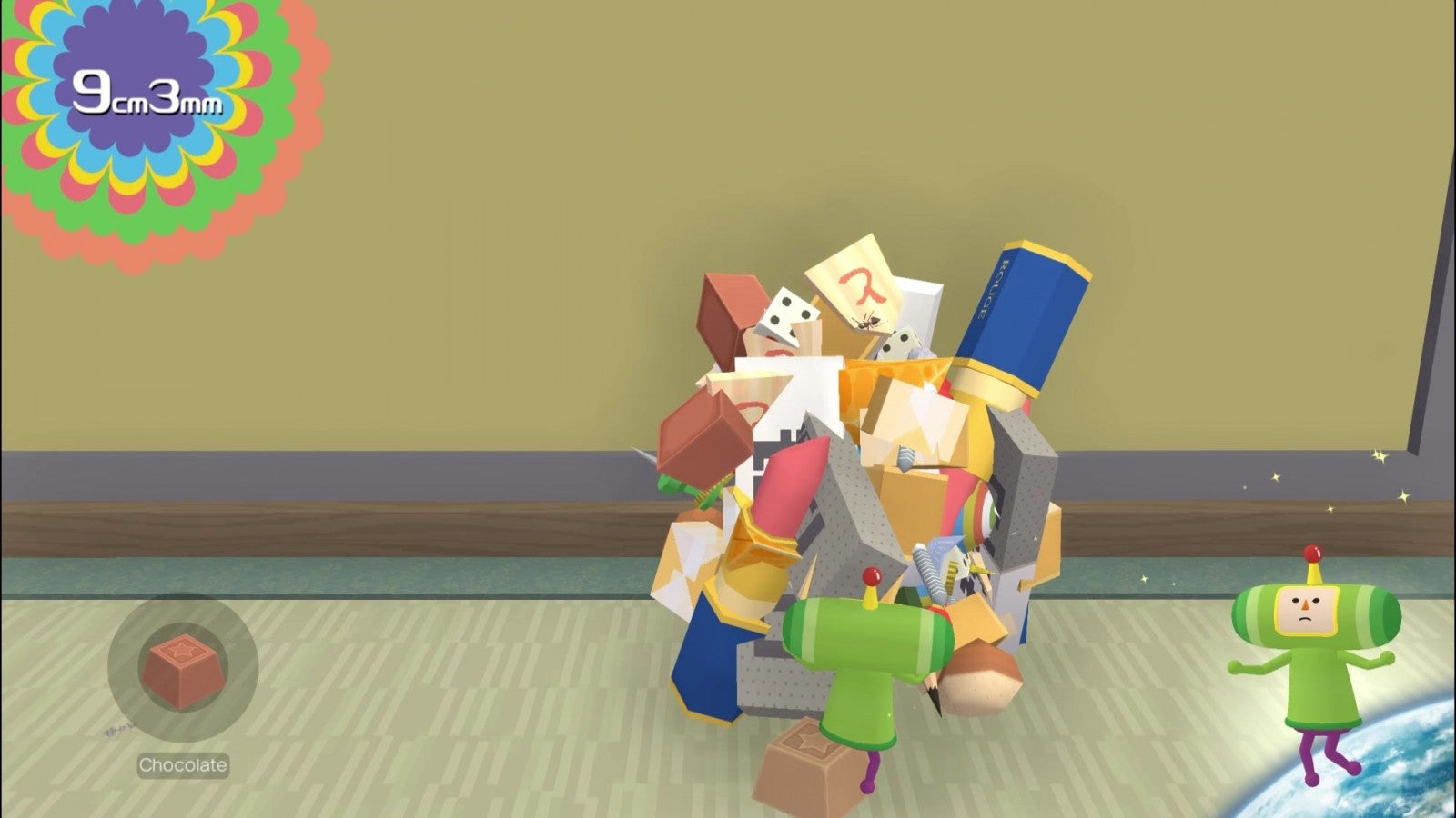 Katamari Damacy Reroll gameplay image for Nintendo Switch NS video game