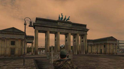 Sniper Elite – PlayStation 2 (PS2) video game gameplay, tactical shooter game.