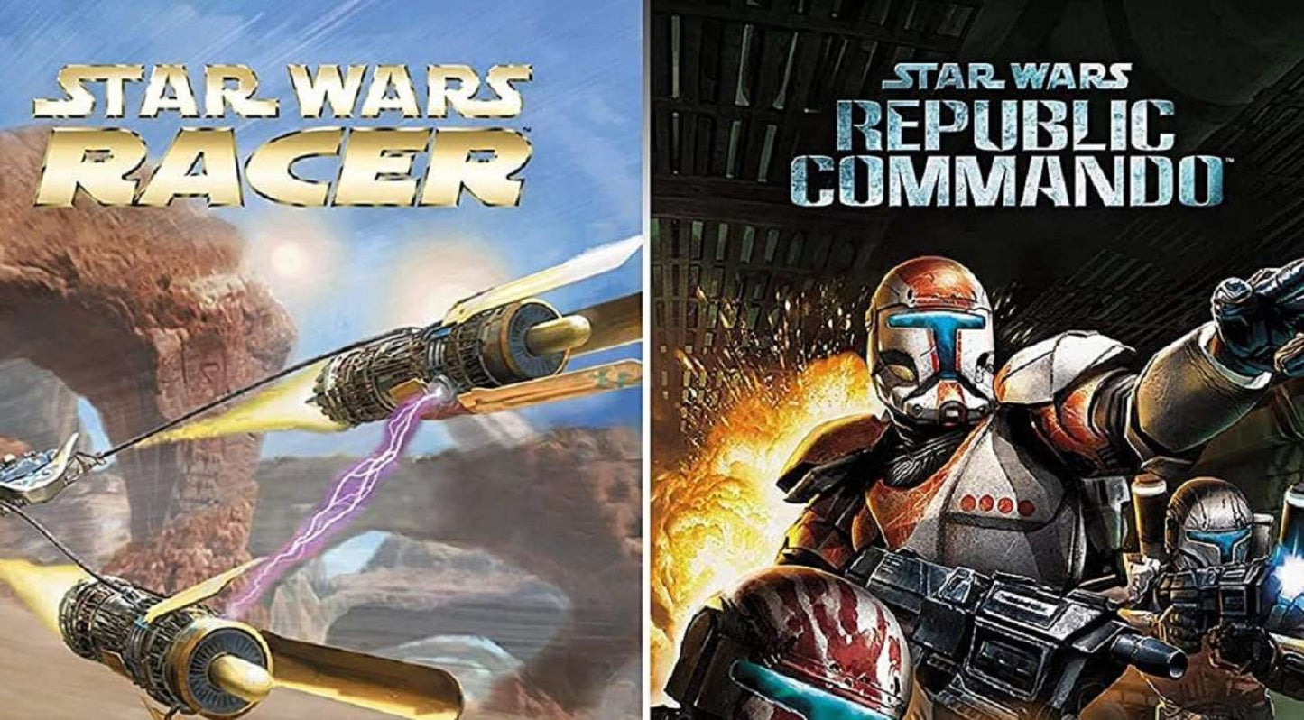 Star Wars Racer and Commando Combo cover art for Nintendo Switch (NS) video game
