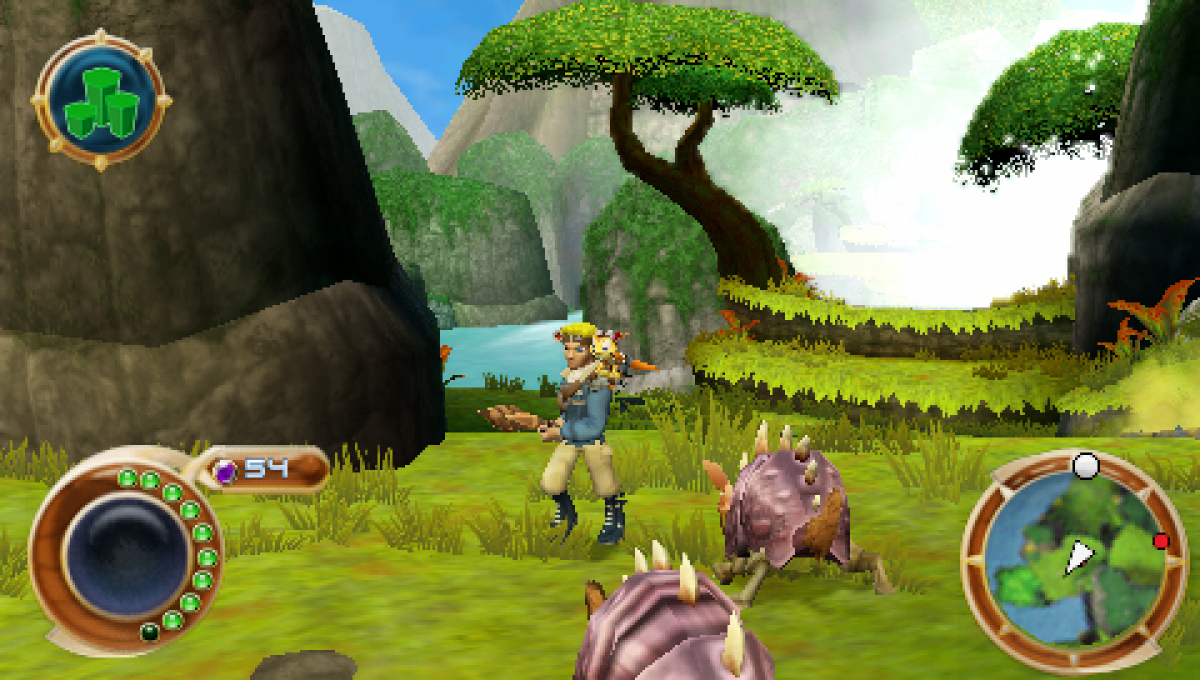 Jak and Daxter: The Lost Frontier PSP action-adventure platformer video game gameplay