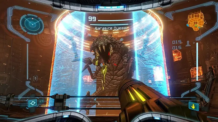 Metroid Prime Remastered gameplay image for Nintendo Switch action adventure game