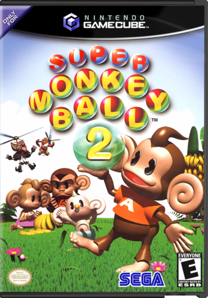 Super Monkey Ball 2 cover art for GameCube (GC) video game