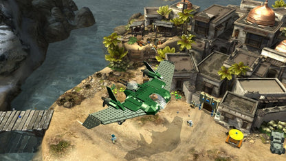 LEGO Indiana Jones 2 The Adventure Continues PlayStation 3 action-adventure sequel featuring the original trilogy plus Crystal Skull content level creator brick-building puzzle solving humor Indiana Jones Marion characters cooperative gameplay screenshot