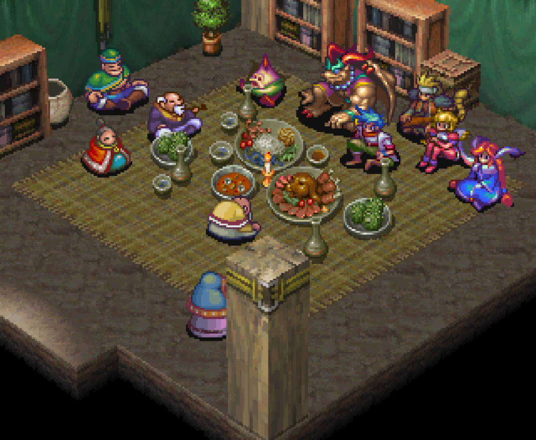 Breath of Fire III PS1 PlayStation 1 JRPG role playing game Capcom fantasy dragon transformation turn based combat story driven adventure retro video game gameplay