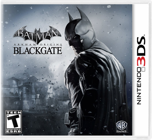 Batman: Arkham Origins: Blackgate cover art for Nintendo 3DS (3DS) video game