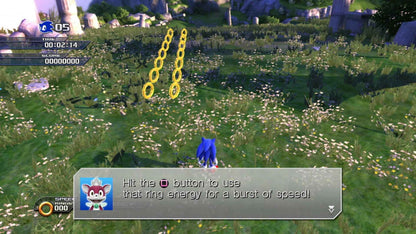 Sonic Unleashed PlayStation 3 PS3 video game featuring Sonic the Hedgehog action platforming gameplay high speed running stages Werehog combat adventure exploration colorful environments enemy battles special abilities and classic PlayStation 3 gameplay retro video game collection collectible gaming appeal gameplay