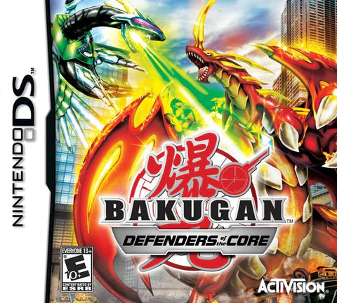 Bakugan: Defenders of the Core cover art for Nintendo DS (DS) video game