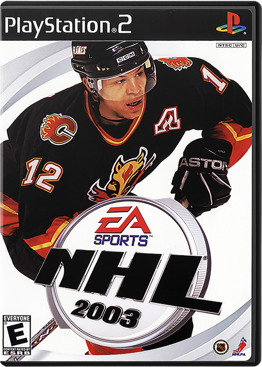 NHL 2003 cover art for PlayStation 2 (PS2) video game