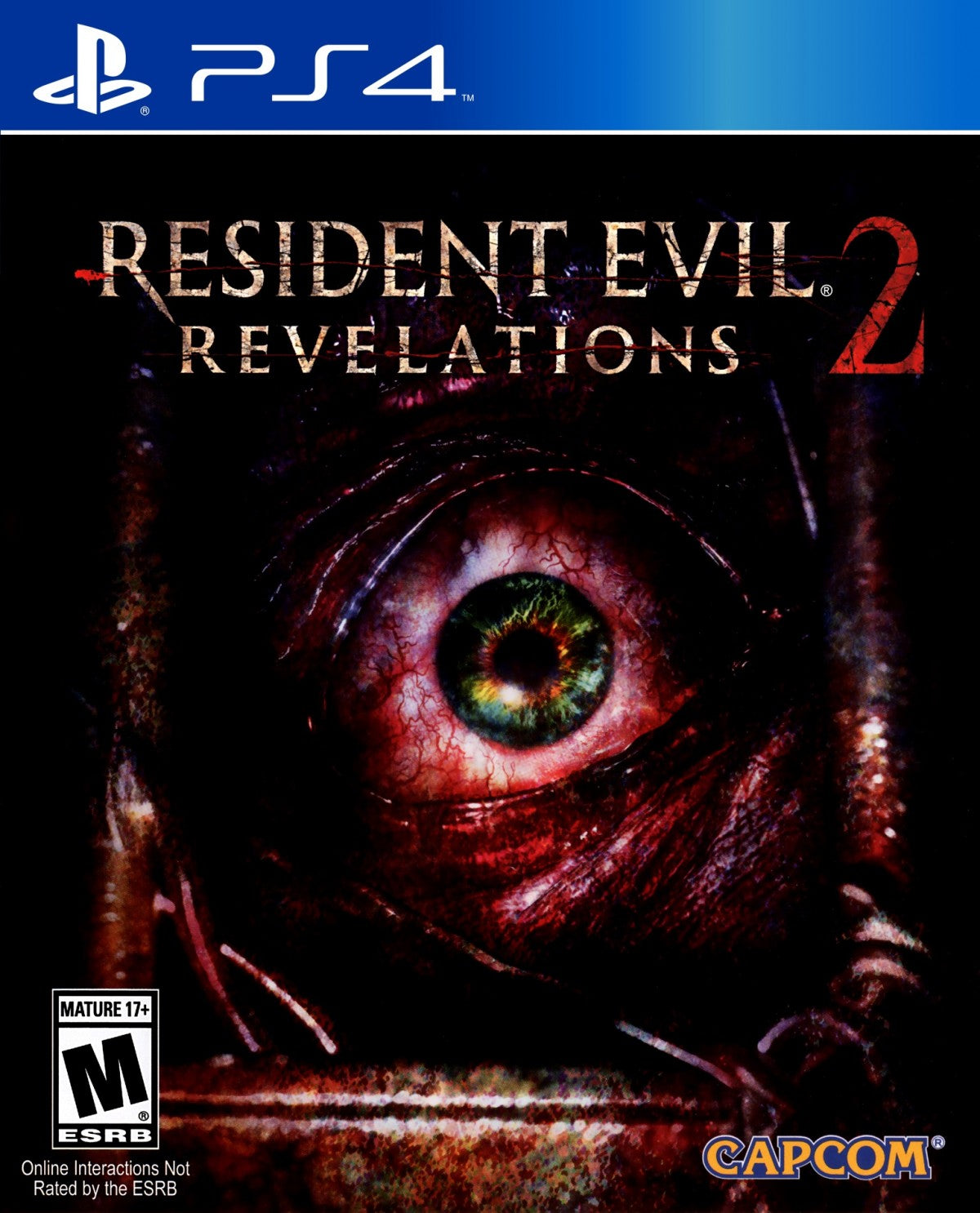 Resident Evil Revelations 2 PlayStation 4 PS4 for survival horror action video game fans featuring Claire Redfield and Barry Burton intense third person combat terrifying enemies dark environments episodic storytelling cooperative gameplay puzzle solving weapon upgrades and immersive bioterrorism adventure collectible gaming appeal front cover art