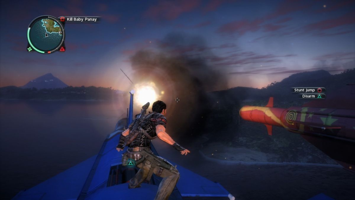 Just Cause 2 gameplay for PlayStation 3 PS3 video game