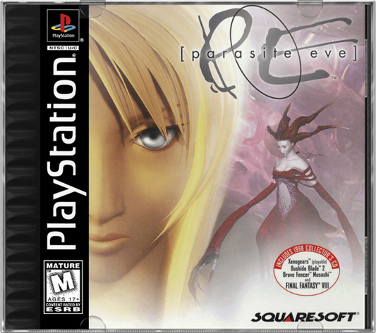 Parasite Eve cover art for PlayStation 1 (PS1) video game
