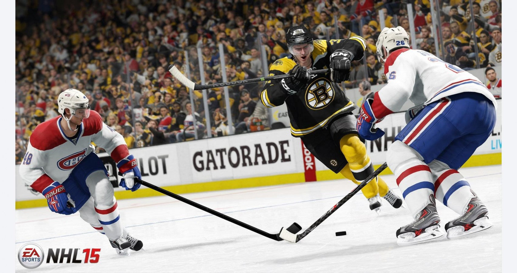 NHL 15 gameplay for Xbox One (XONE) sports hockey video game