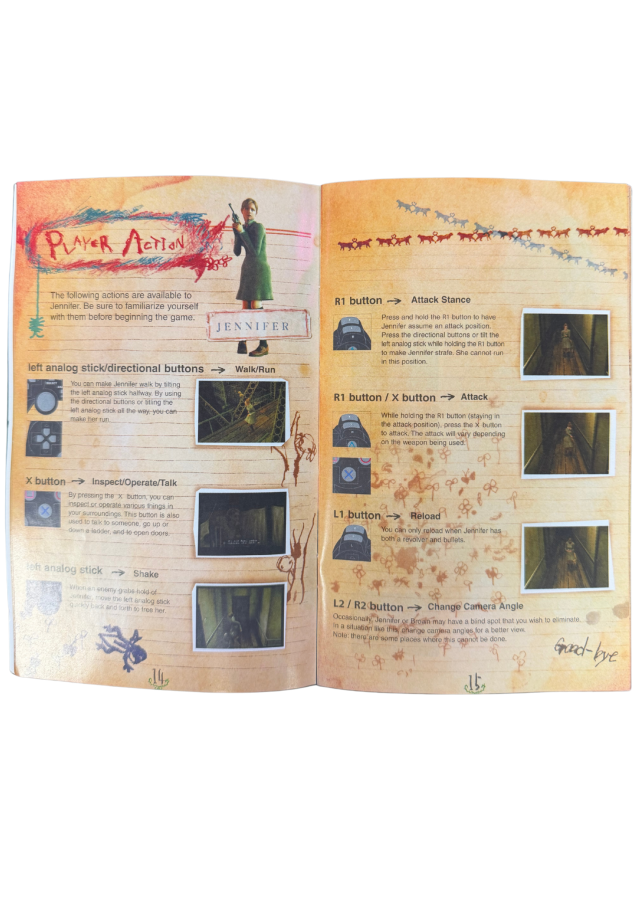 Rule of Rose PlayStation 2 PS2 for survival horror adventure video game fans featuring psychological horror dark storytelling eerie environments exploration puzzle solving mysterious characters unsettling atmosphere combat gameplay and immersive narrative collectible gaming appeal inside of manual