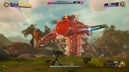 Ratchet & Clank: Rift Apart gameplay for PlayStation 5 (PS5) action adventure platformer video game