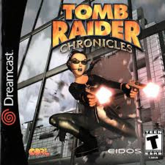Tomb Raider: Chronicles cover art for Sega Dreamcast (DC) video game