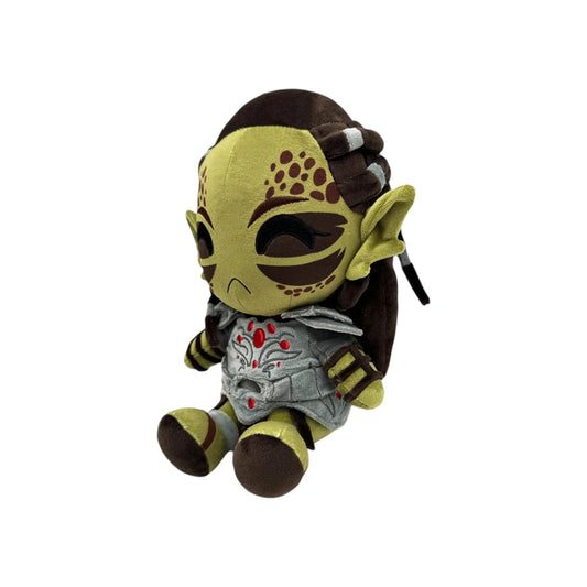Lae'zel 9 Inch Plush featuring Baldur's Gate 3 inspired character design soft collectible plush detailed embroidered features display worthy craftsmanship gaming merchandise and collectible gaming appeal