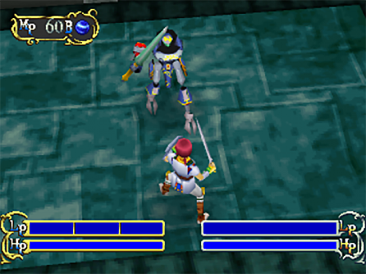 The Granstream Saga PS1 PlayStation 1 action RPG fantasy adventure game real time combat story driven gameplay retro video game gameplay