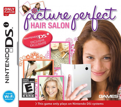 Picture Perfect Hair Salon for Nintendo DS with fashion styling and hair makeover simulation theme front cover