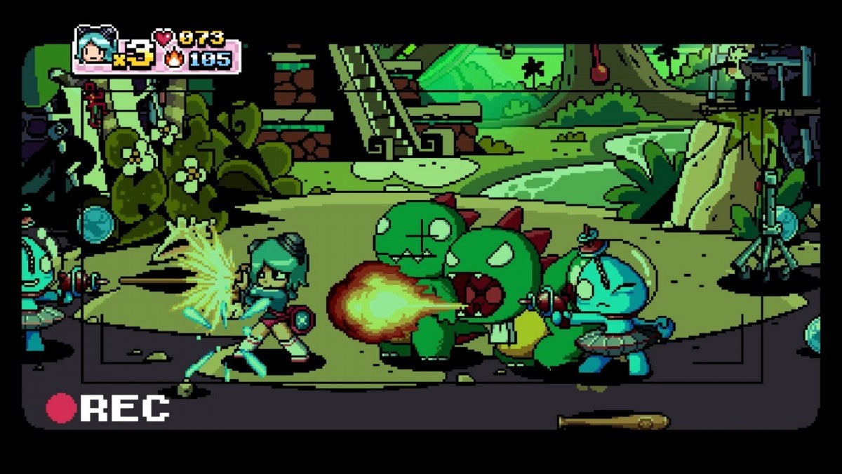 Scott Pilgrim vs. The World: The Game Complete Edition Nintendo Switch featuring retro beat ‘em up action and full DLC content gameplay