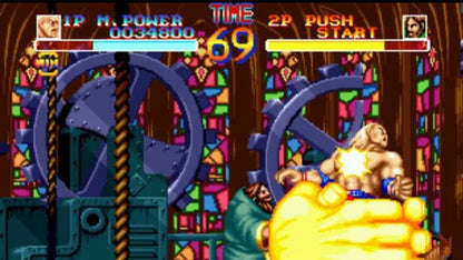 World Heroes Anthology – PlayStation 2 (PS2) video game gameplay, fighting.