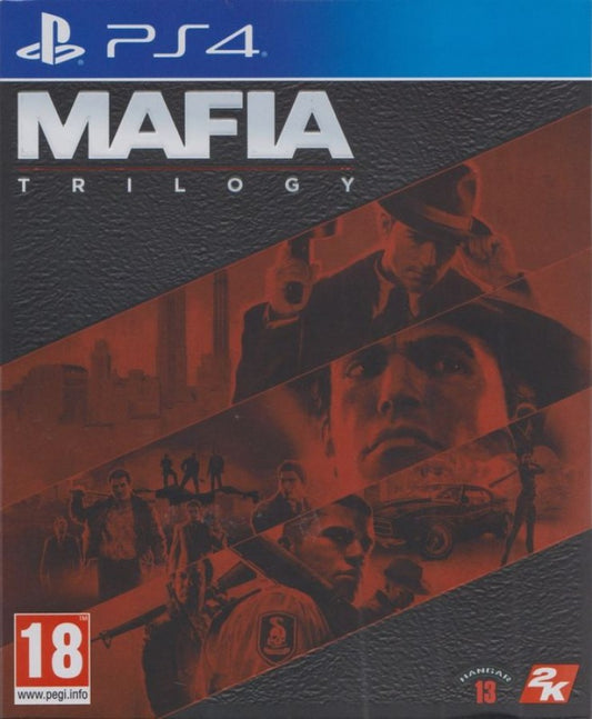 Mafia Trilogy [PAL Import] cover art for PlayStation 4 (PS4) video game. 