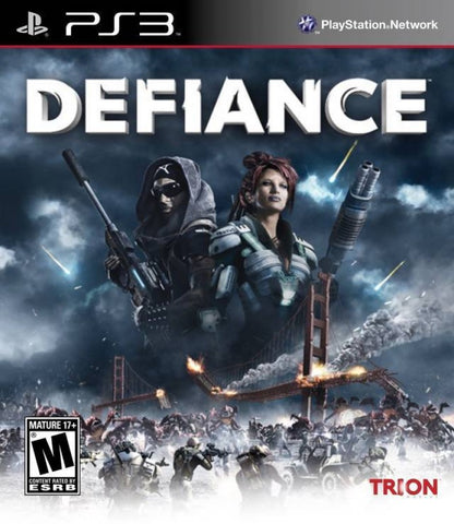 Defiance cover art for PlayStation 3 PS3 video game
