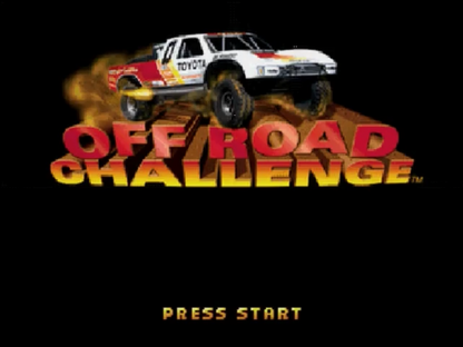 Off Road Challenge title screen for Nintendo 64 (N64) video game