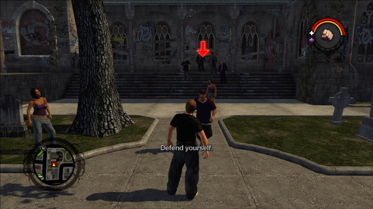 Saints Row for Xbox 360 open world action adventure video game featuring urban crime sandbox gameplay character customization gang warfare and explosive third person action experience gameplay 