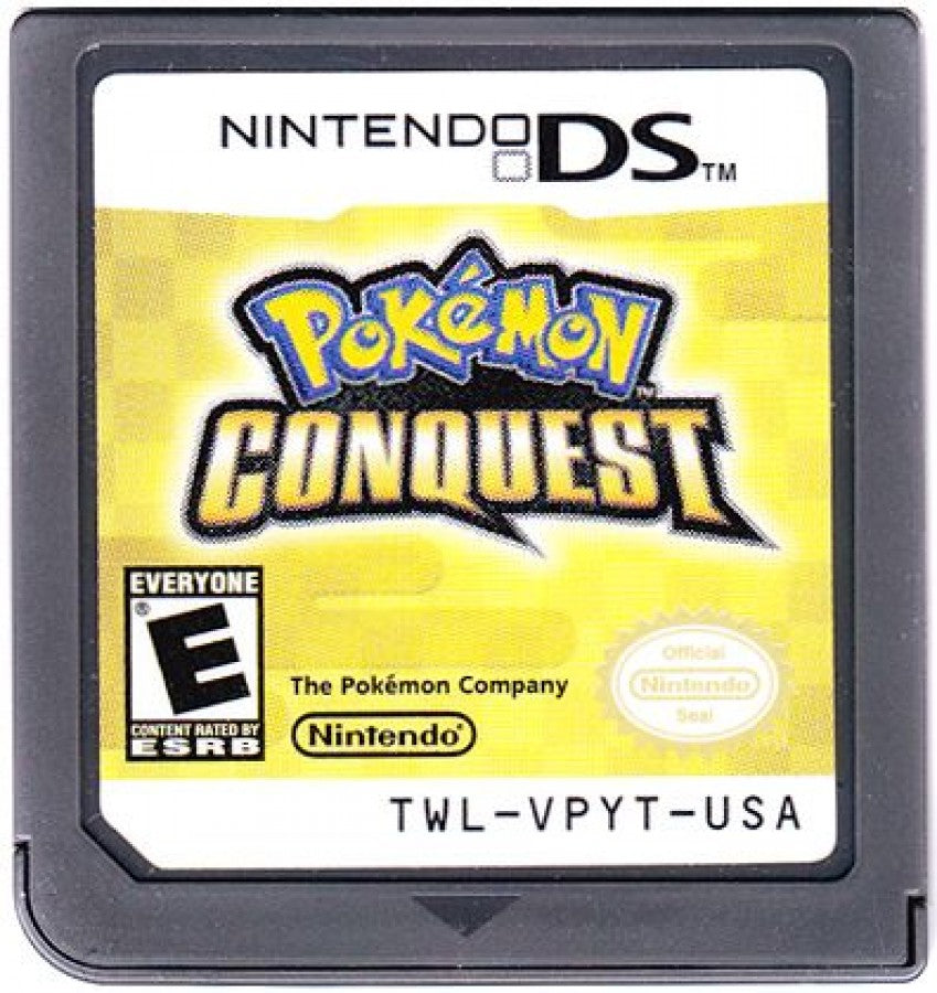 Pokémon Conquest cartridge for Nintendo DS (DS) tactical RPG strategy video game