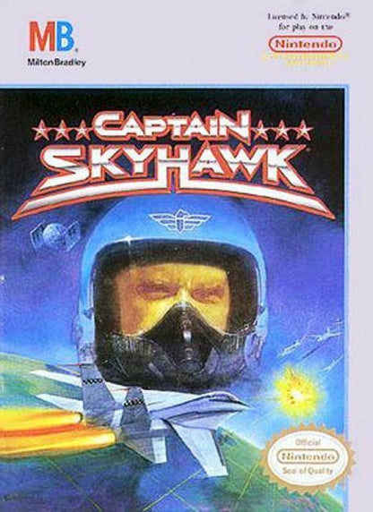 Captain Skyhawk cover art for Nintendo Entertainment System (NES) video game