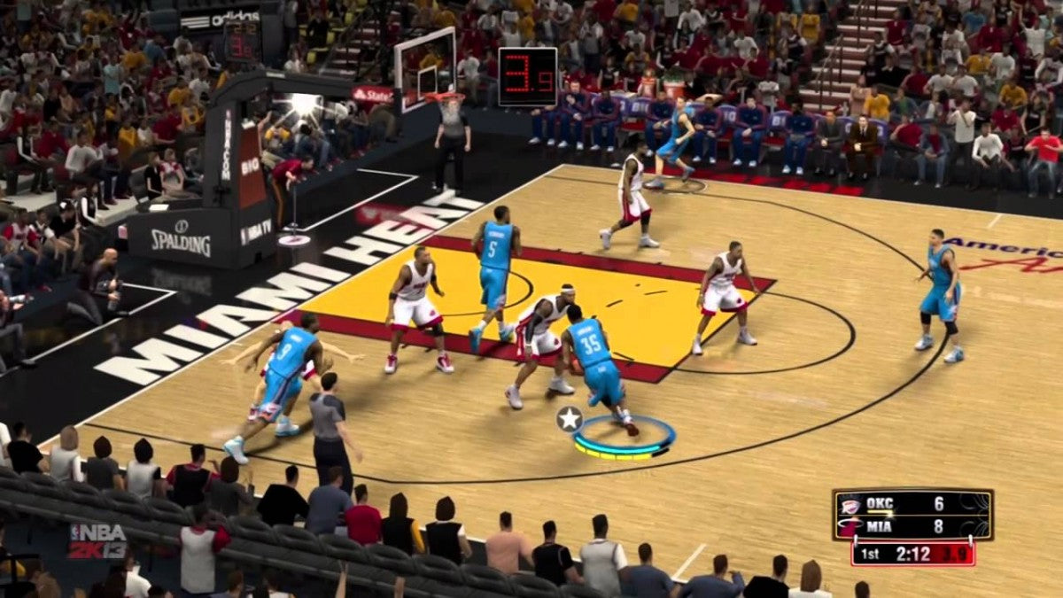 NBA 2K13 for PlayStation 3 (PS3) at Gamers INC, featuring executive production by Jay-Z with improved Control Stick mechanics and dynamic shot generators for the ultimate pro basketball simulation experience on your PS3 console gameplay screenshot