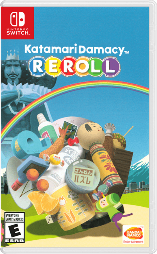 Katamari Damacy Reroll cover art for Nintendo Switch NS video game