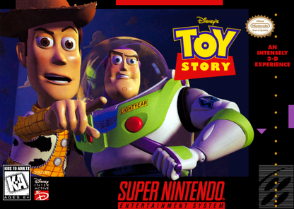 Toy Story cover art for Super Nintendo Entertainment System (SNES) video game