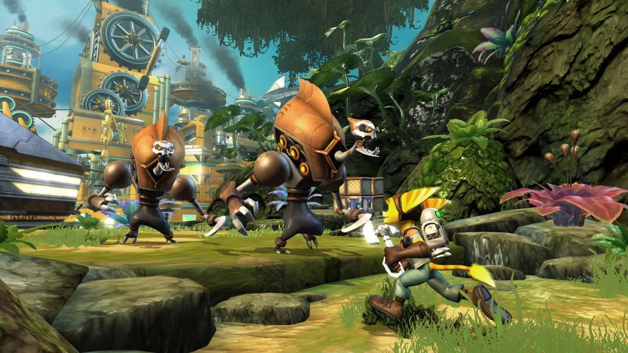 Ratchet & Clank Future: Tools of Destruction gameplay for Playstation 3 (PS3) action-adventure video game