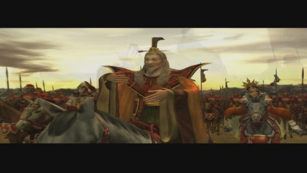 Kessen 2 PS2 Sony PlayStation 2 real time tactics strategy game ancient China Three Kingdoms historical battles Koei large scale army combat cinematic war strategy gameplay retro gaming PlayStation 2 software video game title gameplay