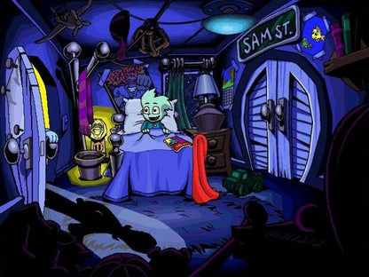 Pajama Sam in Don't Fear the Dark – Nintendo Wii (Wii) children’s point-and-click adventure puzzle video game gameplay