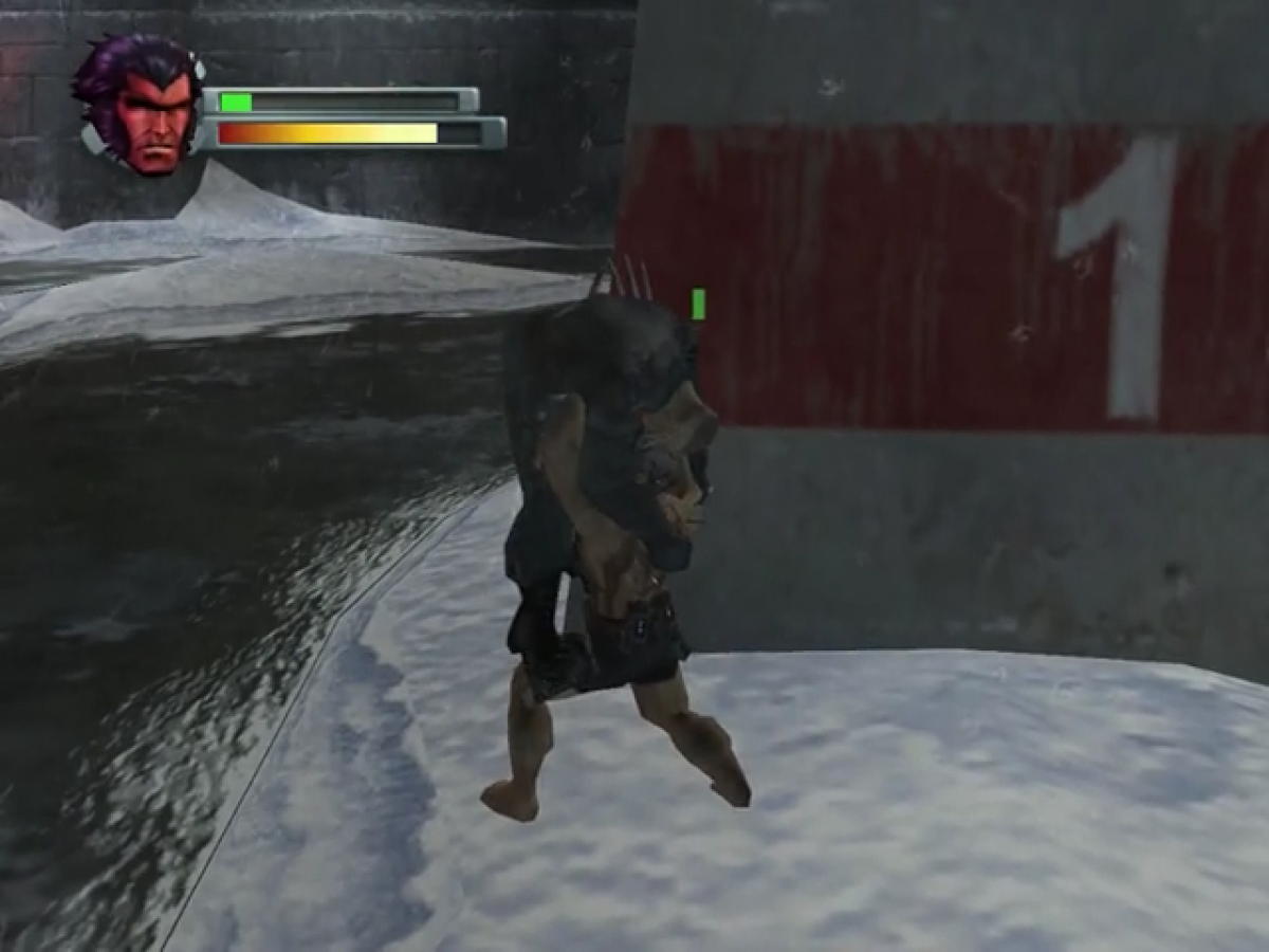 X-2 Wolverine;s Revenge gameplay for Nintendo GameCube (GC) video game. 