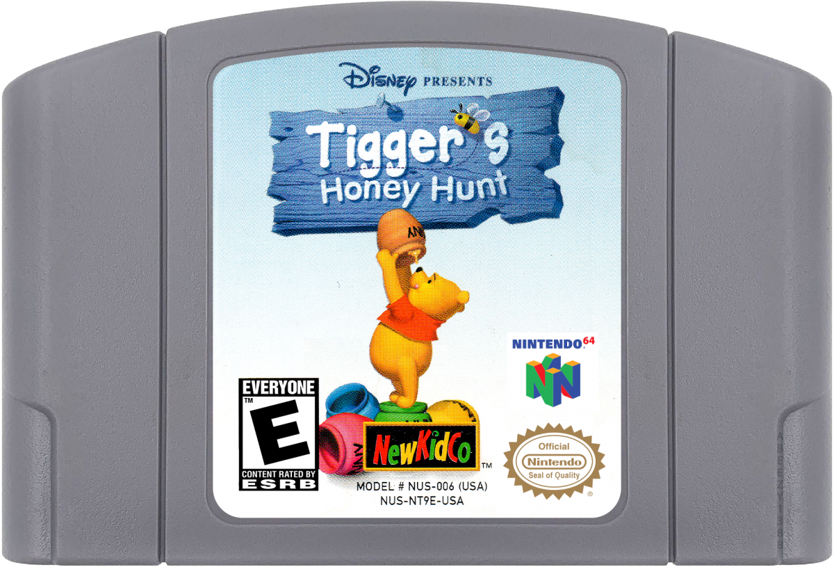 Disney Tiggers Honey Hunt cartridge for Nintendo 64 N64 video game