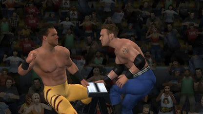 WWE SmackDown vs. Raw 2006 – PlayStation 2 (PS2) video game gameplay, pro wrestling.
