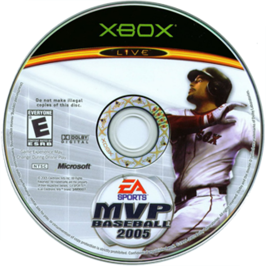 MVP Baseball 2005 – Xbox (XBOX) disc for video game for XBOX