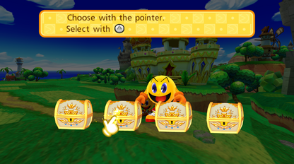 Pac-Man Party – Nintendo Wii (Wii) party mini-game family multiplayer video game gameplay