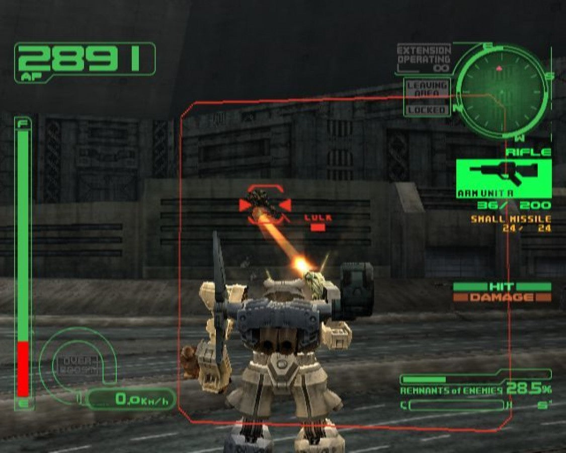 Armored Core 2: Another Age PS2 game for PlayStation 2 featuring classic mech combat action gameplay